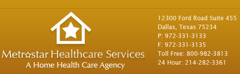 Metrostar Healthcare Services, A Home Health Care Agency. 1616 Flagstone Ln, Little Elm TX 75068-6407. Call 214-282-3361